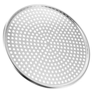New Popular Aluminum Pizza Pan <b>Baking</b> Tray Home Kitchen <b>Baking</b> Bakeware Restaurant Kitchenware Pizza <b>Accessories</b> Made in India - Product Image 2