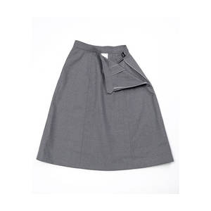 Greatest Prices Excellent Quality <b>Flared</b> Knee Length C6-Gray Breathable Japan Style Custom Made School Uniforms <b>Skirt</b> - Product Image 1