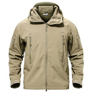 Tactical Soft Shell Jacket Men <b>Rugged</b> <b>Outdoor</b> Design For Utility And Performance Wholesale Bulk Manufacturing - Product Image 5