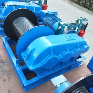 Verricello Idraulico ad Alta Coppia JM per Gru a Portale, Capacità di Sollevamento 5 Tonnellate, Controllo Remoto Wireless, Corda da 50m, Materiale Industriale - Product Image 1