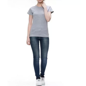Último Diseño, Alta Calidad, Nueva Colección 2023, Camisetas de Verano para Mujer, Impresión de Logotipo Personalizado, Transpirables, Ecológicas, Tejidas - Product Image 4