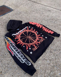 Survêtement personnalisé pour hommes Ensemble deux pièces sweat à capuche et pantalon de survêtement Survêtement unisexe Sérigraphie Survêtements - Product Image 4