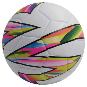 Ballons de football professionnels de haute qualité 2026, cuir PU de club, vessie en caoutchouc écologique laminée, imperméable, football Pakistan - Product Image 2
