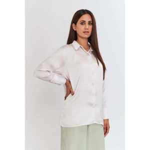 เสื้อไหมลำลองผู้หญิงสีชมพู - Product Image 6