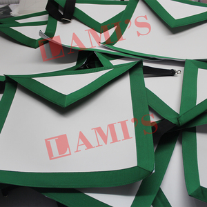 Expédition rapide Allied Masonic Degrees AMD Member Tablier Meilleur matériau Tablier en cuir d'agneau à vendre - Product Image 4