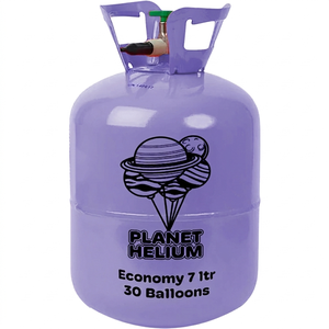 7L Disposable Helium Cylinder for <b>Balloon</b> Inflation | Fills 30 <b>Balloons</b> | 27 BAR | Europe Made | OEM Wholesale - Product Image 1