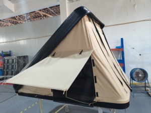 Tienda de Campaña de Techo Rígida Triangular de Lona Ripstop de Polialgodón de 280 g/m² de Alta Calidad, Personalizada, para 2 Personas - Product Image 5