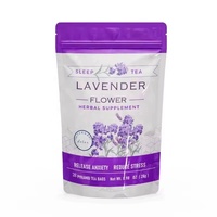 Thé pour le sommeil à base de plantes personnalisé avec étiquette privée, à la camomille et à la lavande, thé pour le sommeil 100% naturel
