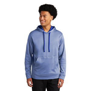 Pull à capuche pour homme Sweat-shirt décontracté Athletic PosiCharge Sport-Wick Heather Fleece Hooded Pullover True Royal Hoodie - Product Image 3
