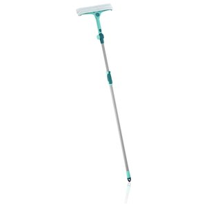 Nettoyeur de vitres 4-en-1 avec manche télescopique (190x32cm) Système CLICK 51120 en fibre de carbone et acier inoxydable pour le nettoyage domestique - Product Image 1