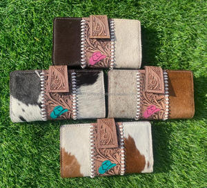 กระเป๋าคลัทช์หนังวัวแท้สไตล์ตะวันตกใหม่ออกแบบเป็นกระเป๋าคลัทช์หนังสัตว์ที่มีเอกลักษณ์ขายดี - Product Image 4