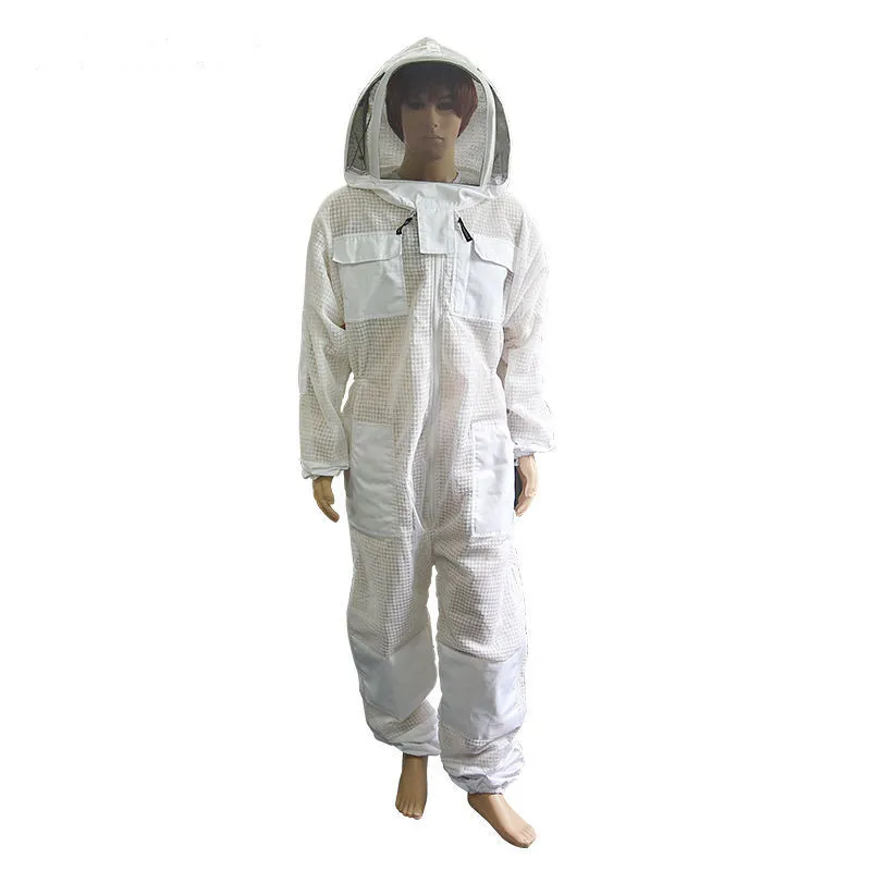 Tuta ape per donna, uomo, professionisti o principianti-completo corpo apicoltore vestito giacca protettiva ape con cappuccio, pantaloni, guanti