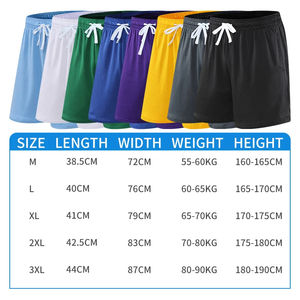 Men's New Fashion Summer Basic Training <b>Shorts</b> <b>5</b> <b>Inches</b> <b>Inseam</b> Custom Sublimation Basketball Mesh Casual Style Solid Pattern - Product Image 6