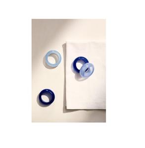 Servilleteros de resina hechos a mano vibrantes para temas de mesa de comedor audaces y decoraciones de mesa de lujo en casa o evento - Product Image 5