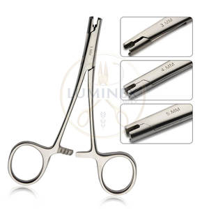 Meilleure vente gamme complète outil de perçage corporel outil de perçage de la peau pince outil de perçage de marque privée en acier inoxydable - Product Image 2