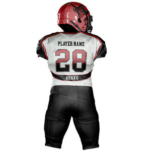 Maillot de football américain pour jeunes, vente en gros, uniforme unisexe de football américain, ensemble 100% Polyester - Product Image 5