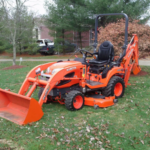 Used Kubota BX25 4WD Sub-Compact Tractor with Front Loader and Backhoe - Product Image 1