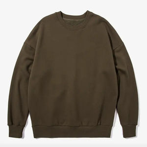 2026 Sudadera de punto Unisex 100% algodón peso pesado cuello redondo Jumper Casual Jersey tela transpirable para invierno 10 Uds paquete - Product Image 3