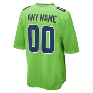 เสื้อเจอร์ซีย์ฟุตบอลอเมริกันสำหรับผู้ชายเสื้อกีฬาอเมริกันฟุตบอลเทรนด์ออกแบบโลโก้ได้ตามต้องการ - Product Image 3