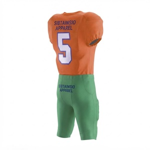 Uniformes de Fútbol Americano Personalizados, Conjunto de Camiseta y Pantalones, Impresión por Sublimación, Nombre del Equipo Universitario, Número, Ropa Deportiva de Fútbol - Product Image 4