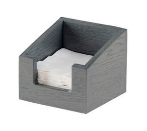 Boîte à mouchoirs en bois de conception simple pour la réception de bureau d'hôtels de restaurant de cuisine à la maison pour l'usage de table - Product Image 5