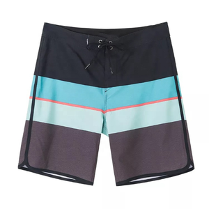 Pantalones cortos de surf de alta calidad con logotipo personalizado para hombre al por mayor pantalones cortos de trabajo con panel de longitud corta de poliéster para Hombre Pantalones cortos estilo botín - Product Image 2