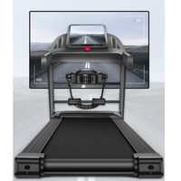 Cinta de correr con almohadilla para caminar, máquina de ejercicio deportivo plegable para el hogar, pista de caminar LED, gran oferta, cinta de correr Plegable ligera para correr