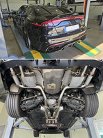 Sistema de escape de alto rendimiento MAINTEC V3 Cat-back para KIA STINGER 3.3t (2017-2023) - Acero inoxidable 304 / MAINTEC fabricado en Corea