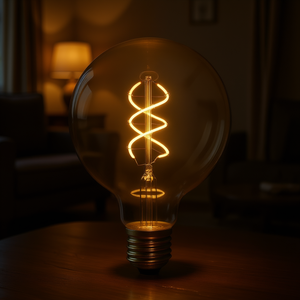 Bombilla LED G95 Vintage de 5W, Regulable, Estilo Vintage - Product Image 3