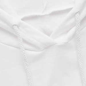 Ropa de calle informal para mujer, Top corto con capucha, Sudadera con capucha, tela de lana ecológica transpirable, servicio OEM impreso personalizado - Product Image 3