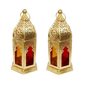 Exportador de confianza de linterna decorativa de hierro de alta calidad de diseño único con mango disponible al precio más bajo - Product Image 1