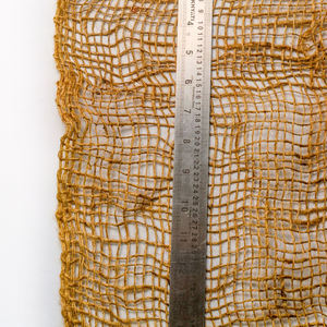 Tissu de jute hessian 4,5 oz 39 ~ 48 pouces de largeur pour le durcissement du béton et l'emballage de construction, largement utilisé au GCC et en Arabie Saoudite - Product Image 1