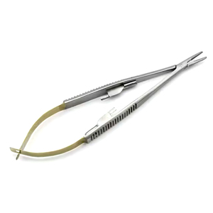 ที่ใส่เข็มขนาดเล็กทางการแพทย์ที่มีด้ามจับโค้งมนสูงถึง14ซม. เครื่องมือผ่าตัดสแตนเลสราคาขายส่ง - Product Image 1