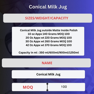 Teko susu besi tahan karat dan pembuat cappucino kopi Harga Murah kendi susu logam dan cangkir pengukur - Product Image 2