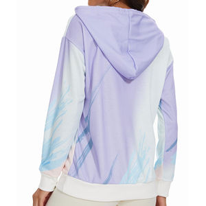anti-wrinkle, breathable, <b>hoodies</b> for woman Women Blank Custom <b>Sublimation</b> Print Winter Wear Thermal Quick Dry Fitness OEM - Product Image 2
