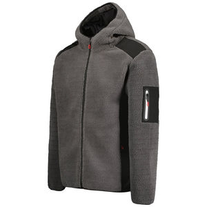 Veste en polaire d'extérieur de conception haut de gamme, douce et durable, broderie personnalisée, vestes en polaire polaire d'extérieur de haute qualité pour hommes - Product Image 4