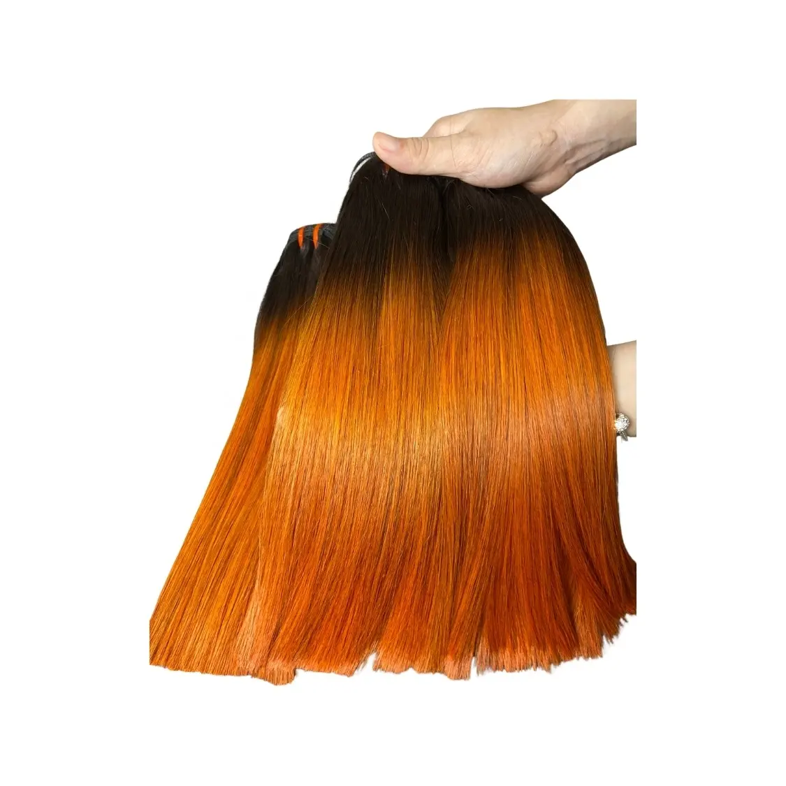 Prix abordable sain bout fort coloré miroir os droit extensions de cheveux vietnamien cheveux bruts HD dentelle frontale perruques