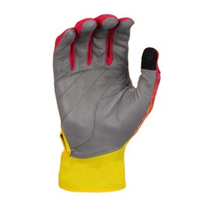 Venta al por mayor de guantes de bateo de béisbol de fútbol americano personalizados protección de manos para hombre mujer guantes de béisbol guantes de dedo completo - Product Image 4