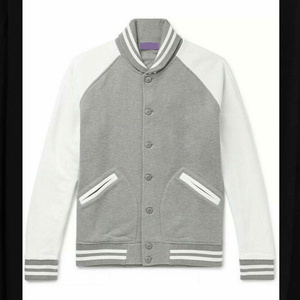 Streetwear décontracté personnalisé pour hommes Vestes pour hommes Varisty cool Bomber universitaire en cuir Veste universitaire pour hommes - Product Image 1