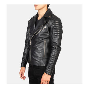 Chaquetas de Cuero para Hombre de Diseño Aew, Nueva Llegada, Hechas a Medida, Temporada de Invierno, Casuales, con Logotipo Frontal, Ecológicas y Transpirables, Diseño OEM - Product Image 3