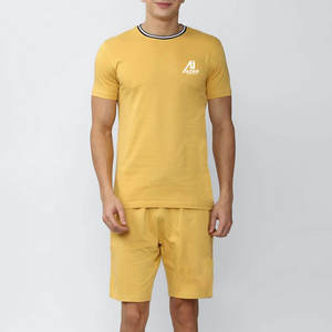 Conjunto de Pantalones Cortos Deportivos para Hombre de Color Sólido, Precio al por Mayor, Transpirables - Product Image 3