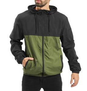 Veste coupe-vent pour homme en softshell, imperméable, légère, à capuche, respirante, en nylon, pour la pêche et la randonnée - Product Image 1