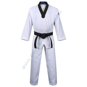 Uniforme de judo en coton personnalisé de haute qualité avec nouveau design, logo personnalisé, séchage rapide et respirant, vêtements d'arts martiaux à vendre - Product Image 1