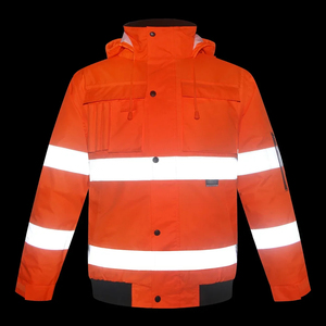 Chaqueta de Seguridad Ligera de Nailon y Poliéster Personalizable de Secado Rápido para Uso en Exteriores, Chaqueta de Trabajo Ligera para Hombre - Product Image 4
