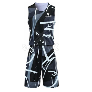 Outdoor Sports Wear Polyester <b>Material</b> Basketball Reversible Uniform High Quality Light Weight Breathable Quick Dry - Product Image 4