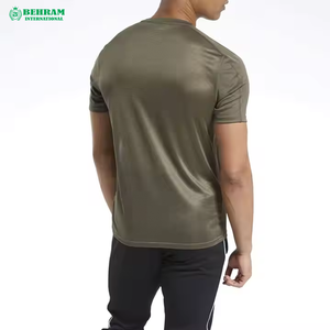 High Quality Casual Wear 100% Cotton Light Weight Men T-Shirts Regular Fit Print Eco-Friendly Breathable Anti-Pilling for Men - Product Image 2