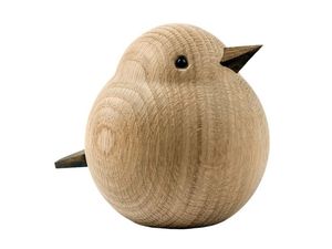 Estatuilla de conejo de madera hecha a mano, escultura de Animal conejito, estatua de madera decorativa, adorno de madera minimalista rústico, decoración del hogar - Product Image 3