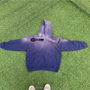 เสื้อสเวตเชิ้ตวินเทจมีฮู้ดใส่ได้ทั้งชายและหญิงแขนยาวซักด้วยกรดพิมพ์ลายสกรีนสไตล์ใหม่ - Product Image 6