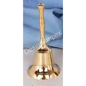 Messing Super Selling Glocken bei LOW MOW OEM Kunden spezifische Großhandels preise gute Qualität Hand Bell Metall Calling Bell für Weihnachten