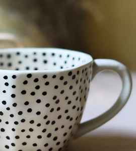 แก้วกาแฟลายครามกันการรั่วซึมสีเขียวอมเทาขนาดเล็ก8ออนซ์แบบเรียบง่ายแก้วสีเขียวแบบนอร์ดิก - Product Image 4